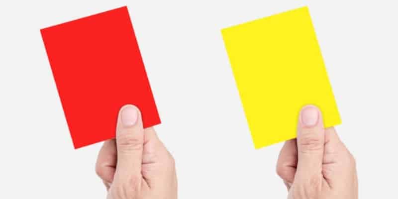 Cách tính điểm thẻ đỏ, thẻ vàng trong kèo Total Bookings